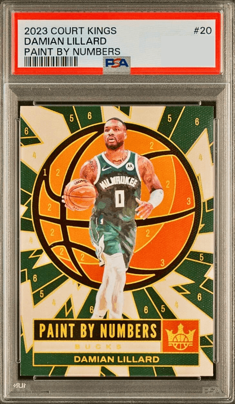 Damian Lillard 2023 panini Court Kings