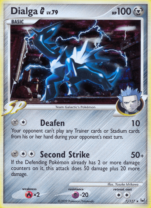 Dialga G 2009 Pokemon Platinum