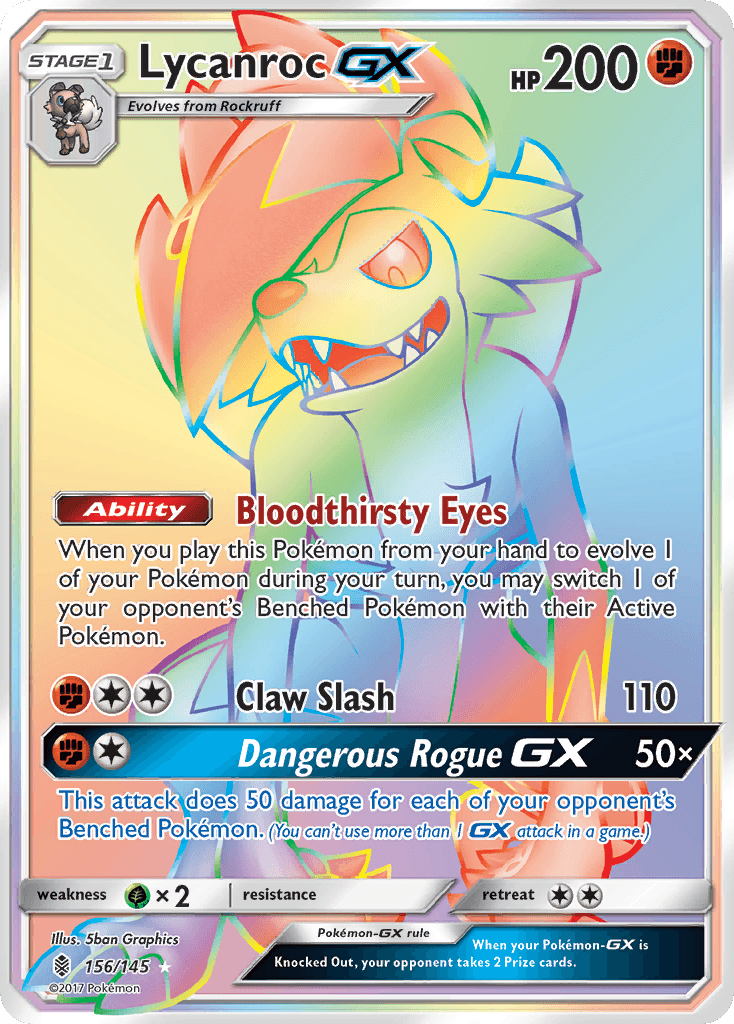 Lycanroc GX #156