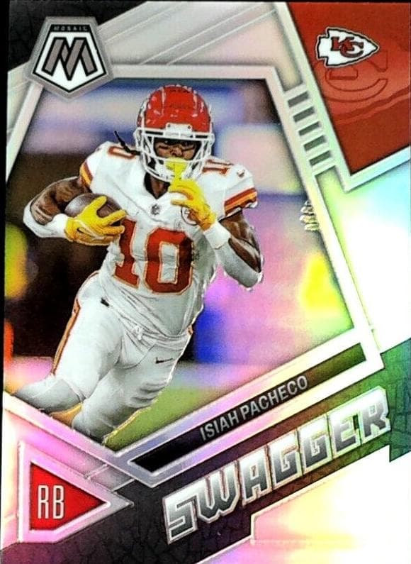 Isiah Pacheco 2023 panini Panini Mosaic