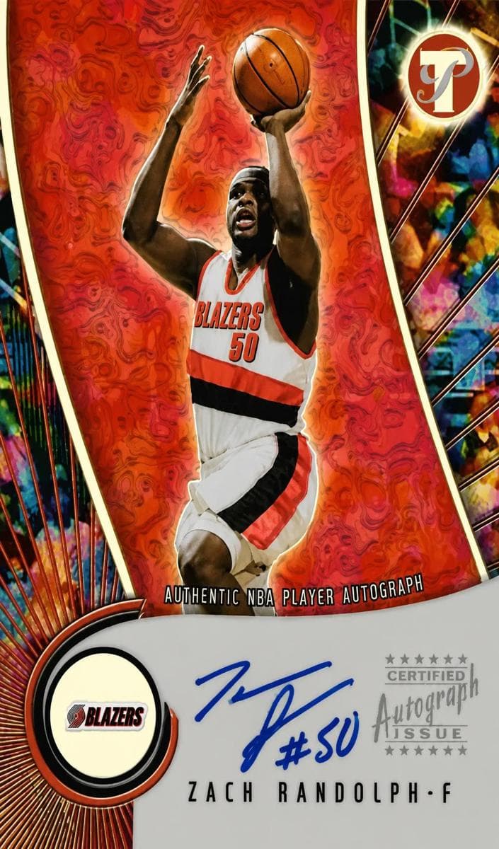 Zach Randolph 2001 topps Pristine