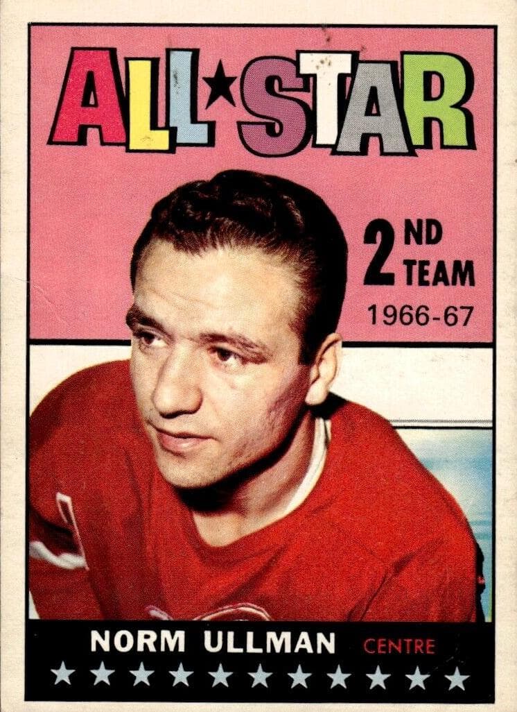 Norm Ullman 1967 topps Topps