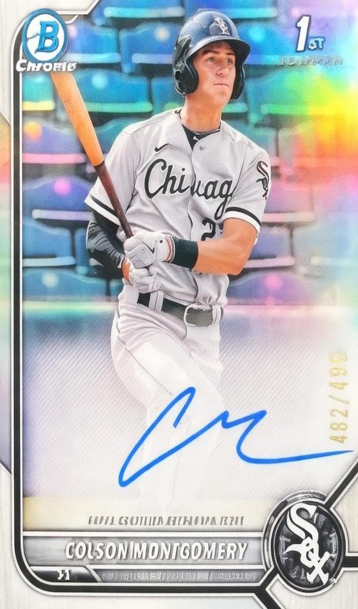 Colson Montgomery 2022 bowman