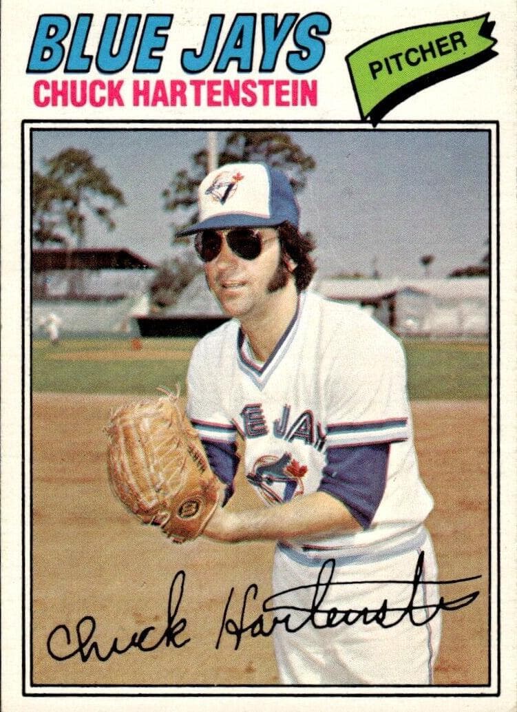 Chuck Hartenstein 1977 topps O-Pee-Chee