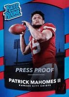 Patrick Mahomes II 2017 panini