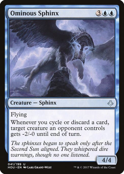 Ominous Sphinx 2017 Magic: The Gathering