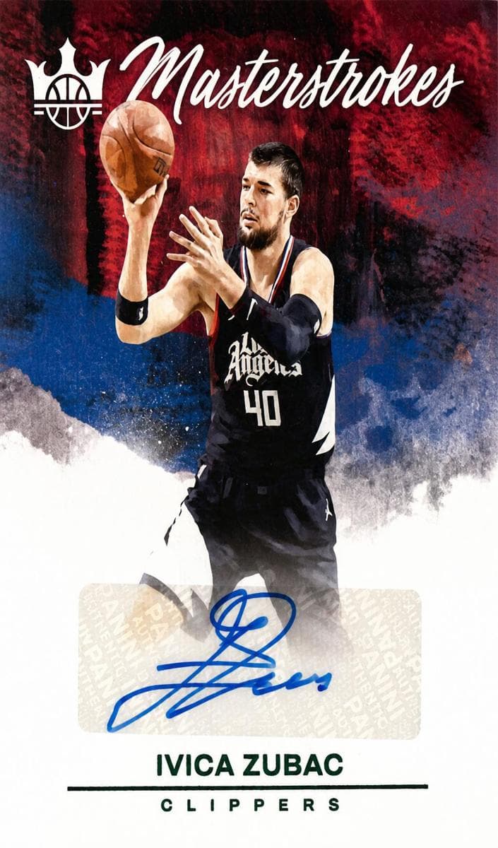 Ivica Zubac 2023 panini Panini Court Kings