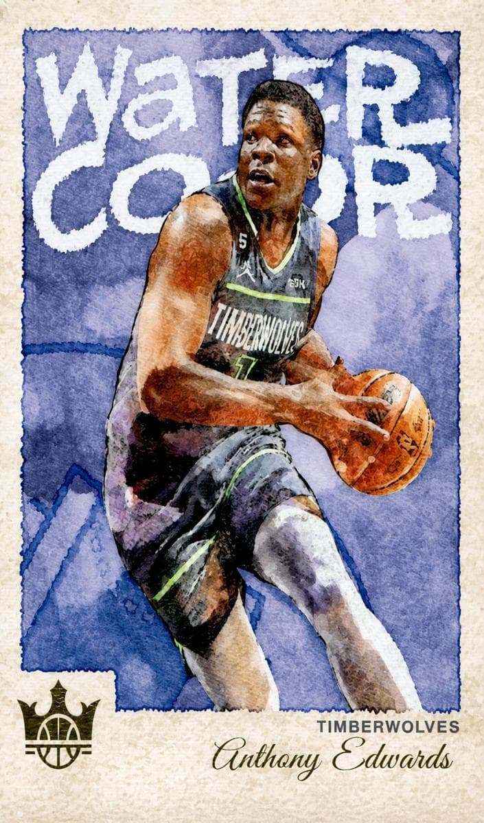 Anthony Edwards 2022 panini Panini Court Kings