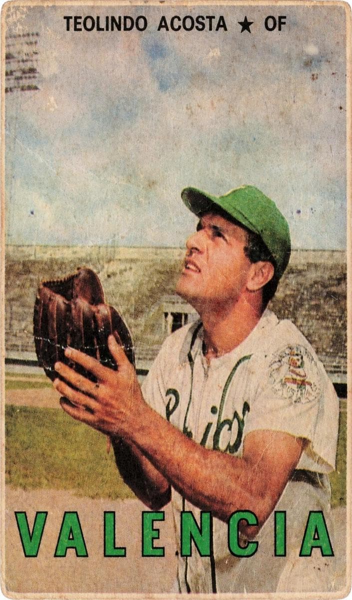 Teolindo Acosta 1967 topps Topps Venezuelan