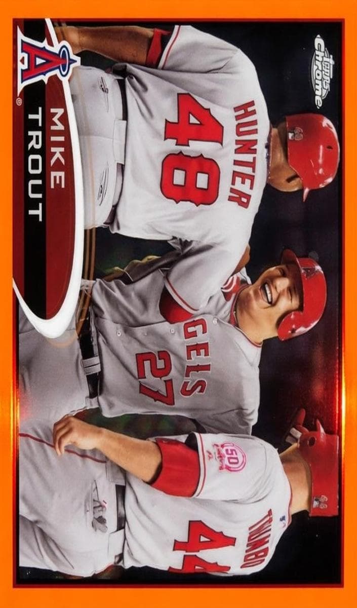 Mike Trout 2012 topps Topps Chrome