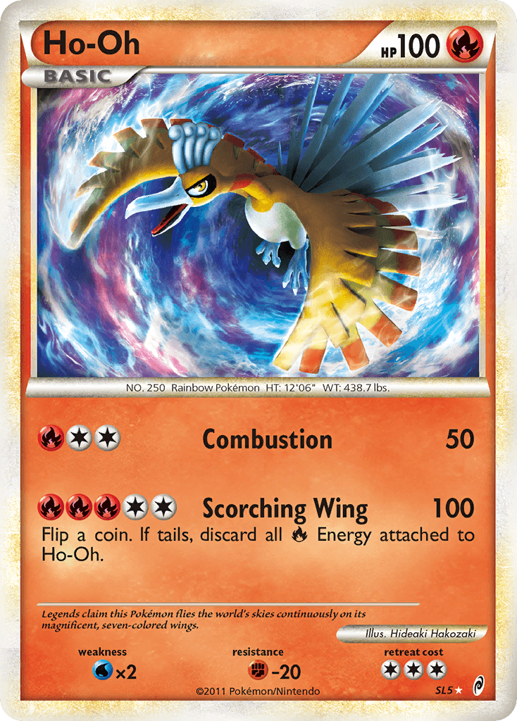 Ho-Oh 2011 Pokemon Call of Legends