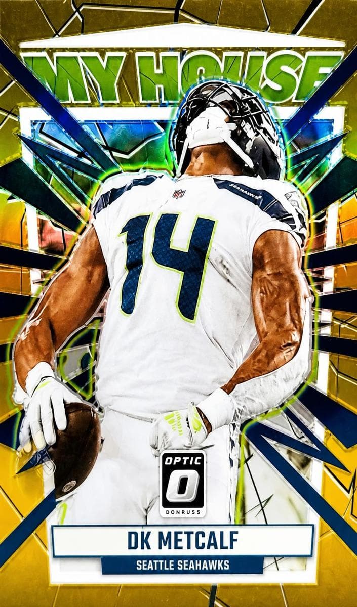 DK Metcalf 2023 panini Donruss Optic