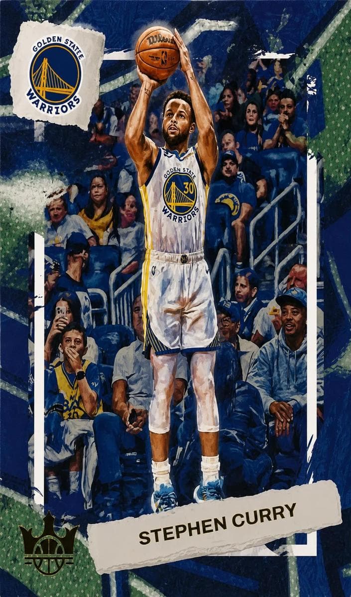 Stephen Curry 2022 panini Panini Court Kings