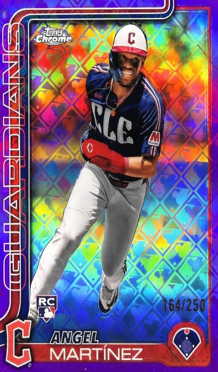 Angel Martínez 2025 topps Topps Chrome