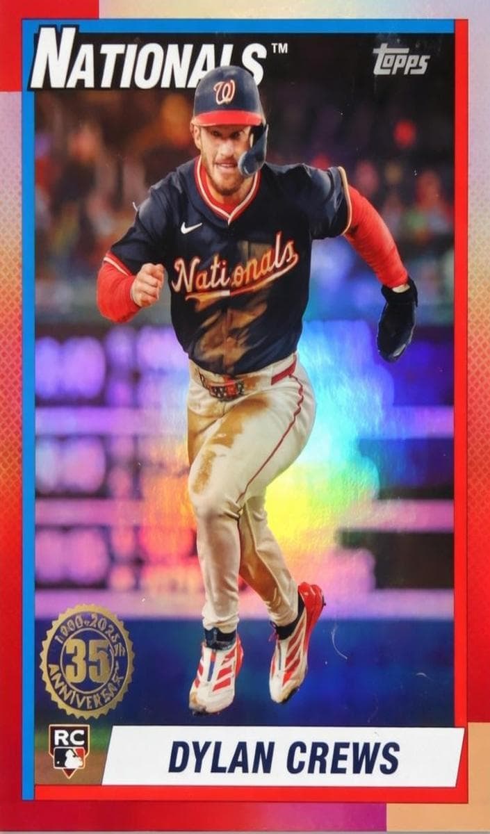 Dylan Crews 2025 topps Update 1990 Topps