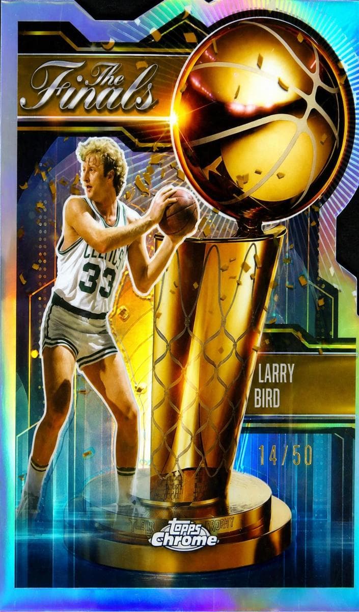 Larry Bird 2025 topps Topps Chrome