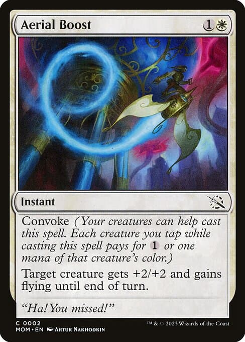 Aerial Boost 2023 Magic: The Gathering March of the Machine