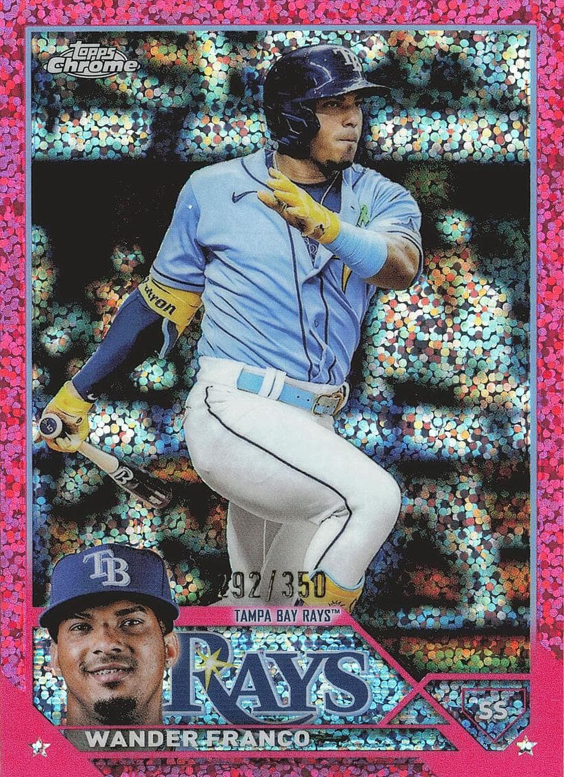 Wander Franco 2023 topps Topps Chrome