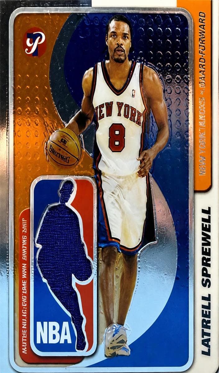 Latrell Sprewell 2001 topps Pristine