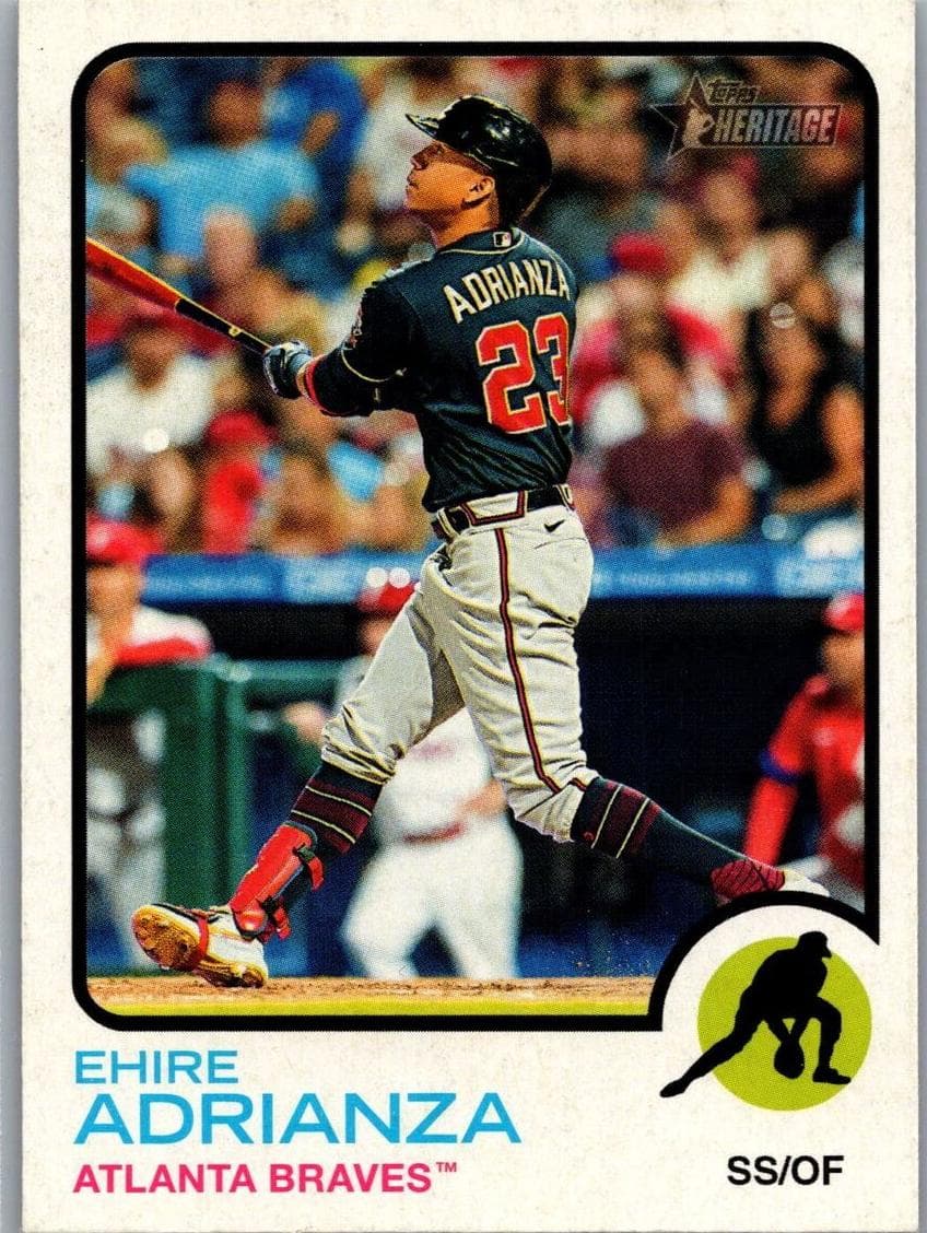 Ehire Adrianza trading card