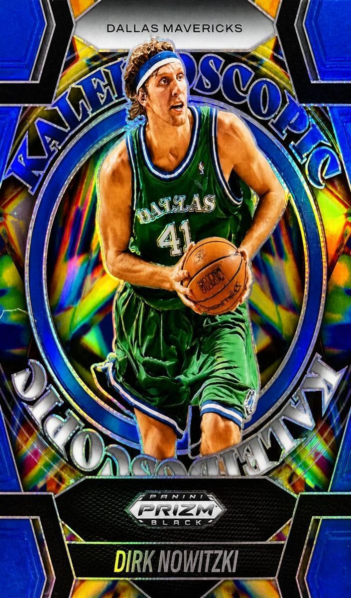 Dirk Nowitzki 2024 panini Panini Prizm Black