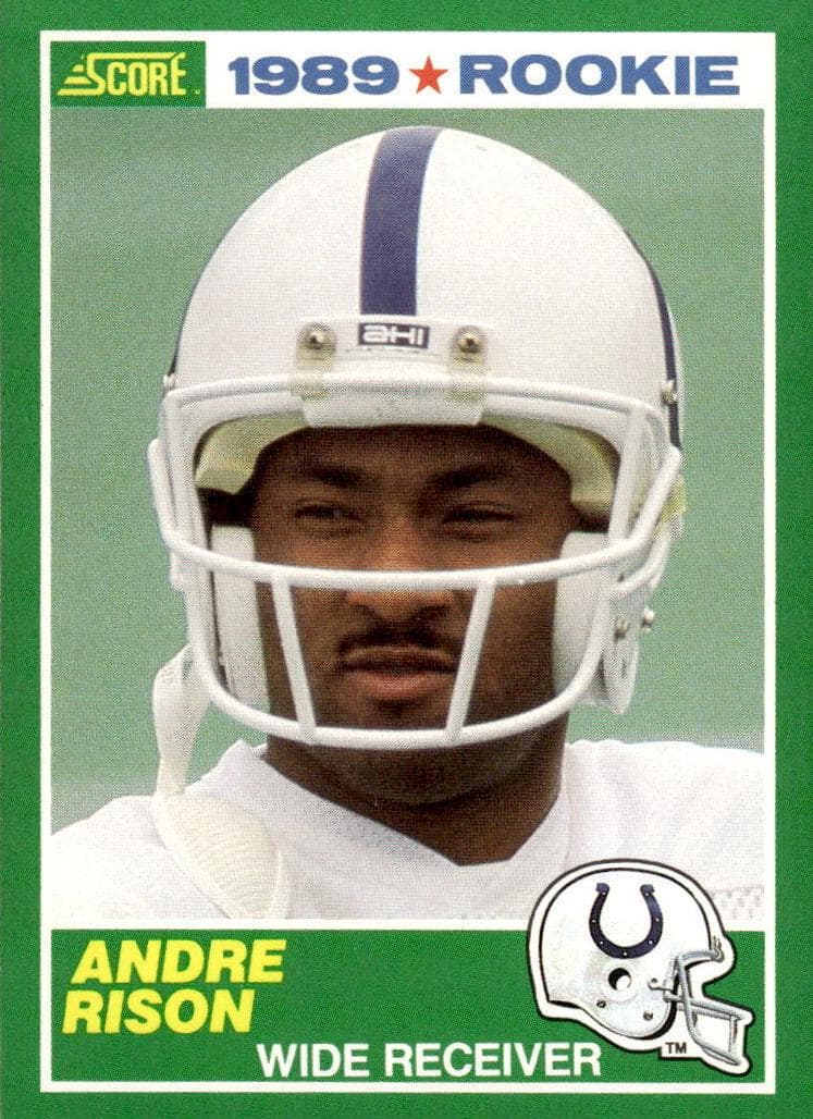 Andre Rison trading card