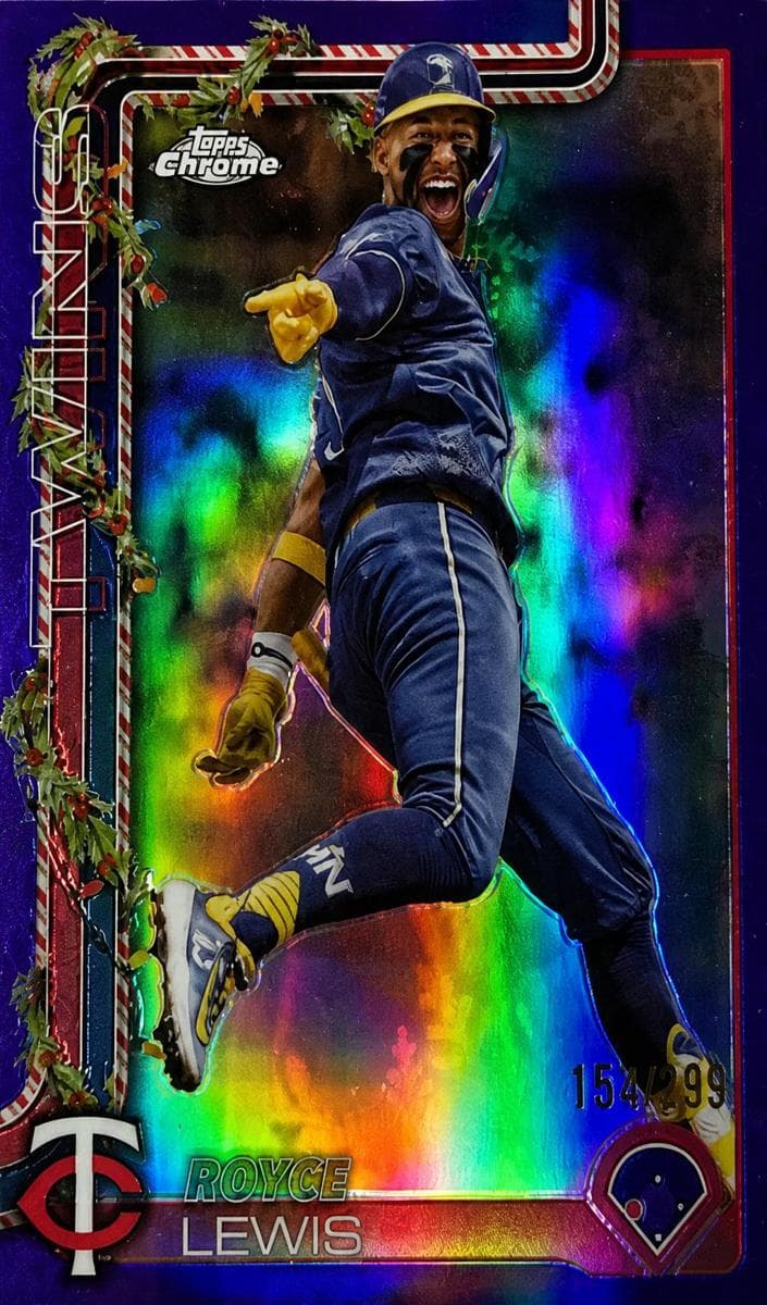 Royce Lewis 2025 topps Holiday