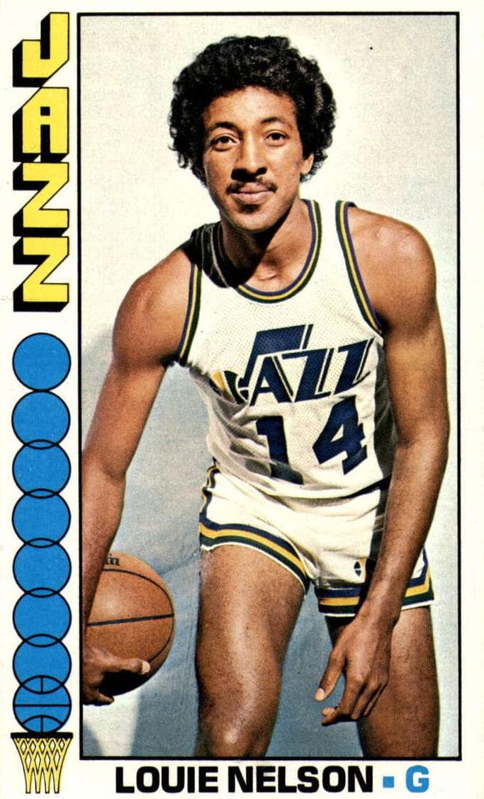 Louie Nelson 1976 topps Topps