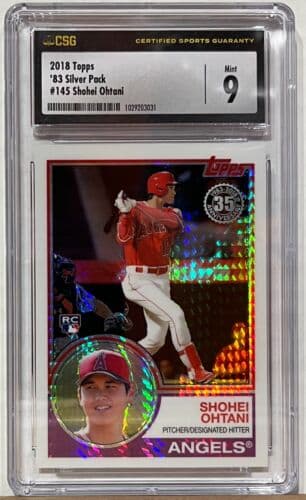 Shohei Ohtani 2018 topps