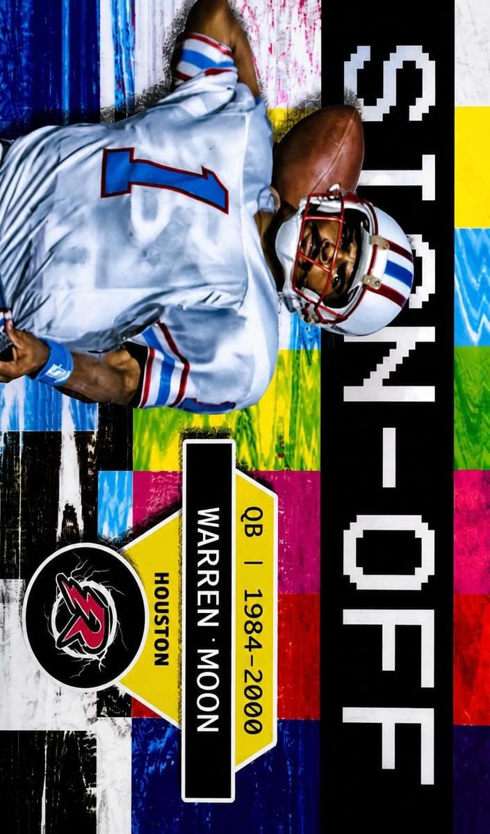 Warren Moon 2023 topps Topps Composite