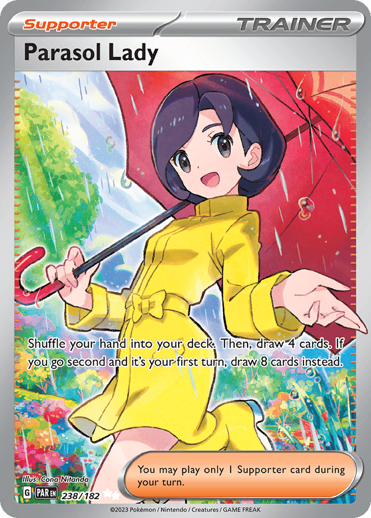 Parasol Lady 2023 Pokemon Paradox Rift