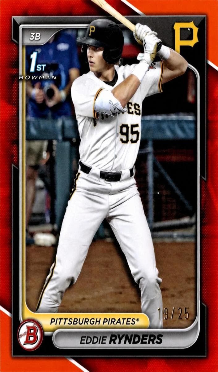 Eddie Rynders trading card