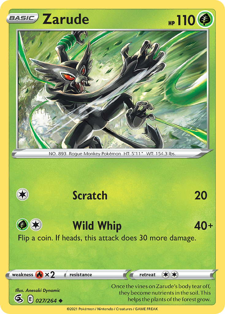 Zarude 2021 Pokemon