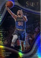 Stephen Curry 2021 panini Select Courtside Silver