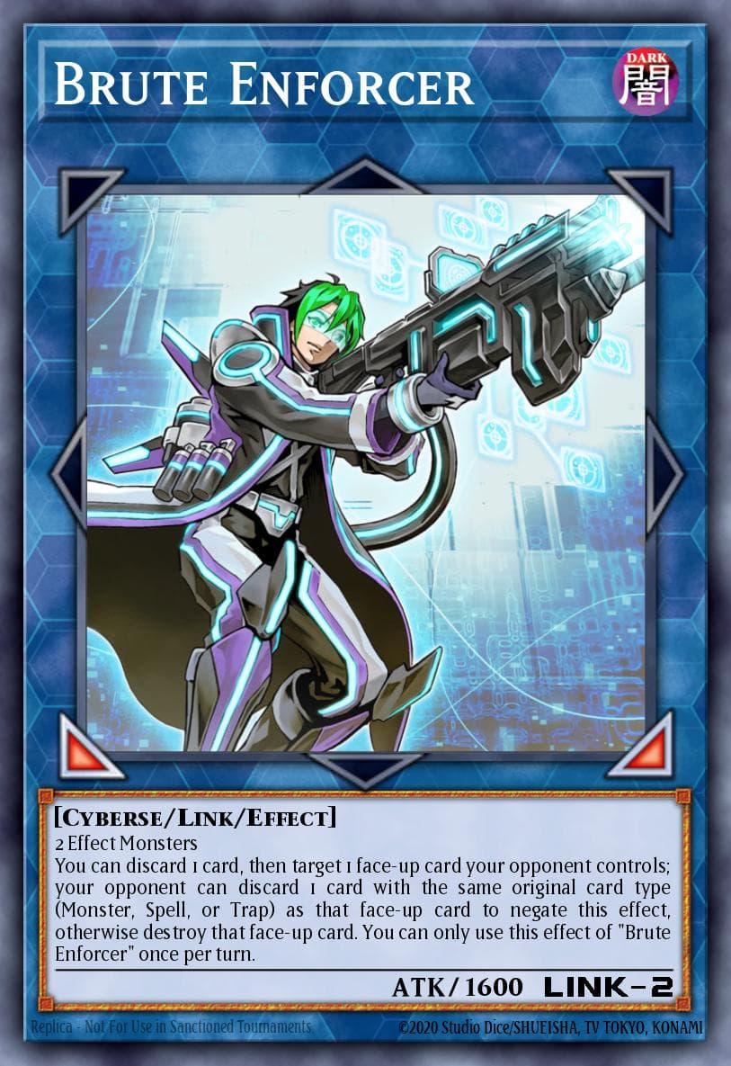 Brute Enforcer 2022 Yu-Gi-Oh! Ghosts From the Past: 2nd Haunting 1st Edition