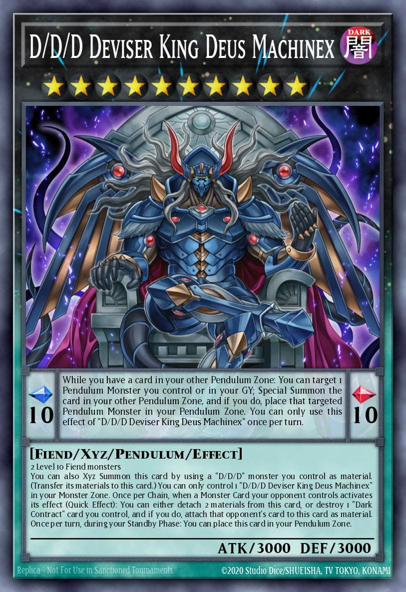 D/D/D Deviser King Deus Machinex 2023 Yu-Gi-Oh! 25th Anniversary Tin: Dueling Heroes Mega Pack