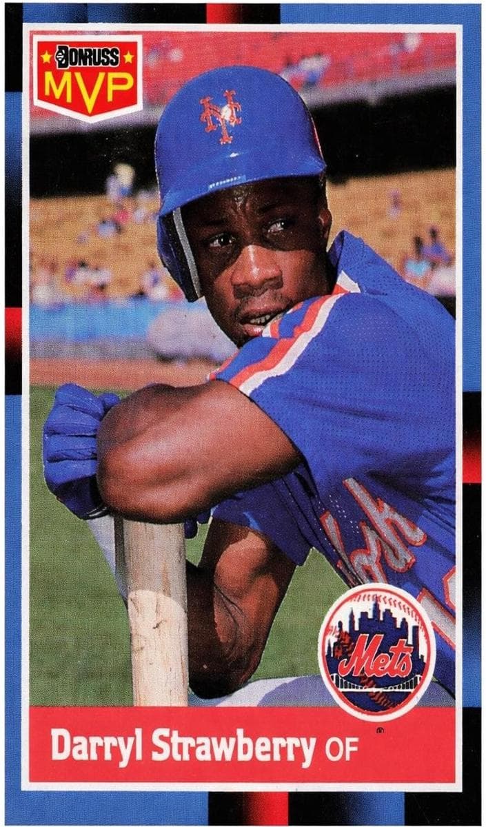 Darryl Strawberry 1988 panini Donruss