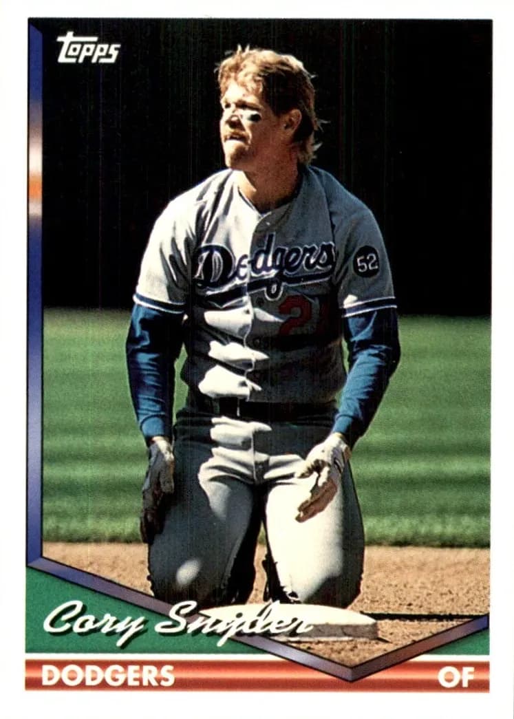 Cory Snyder 1994 topps Topps