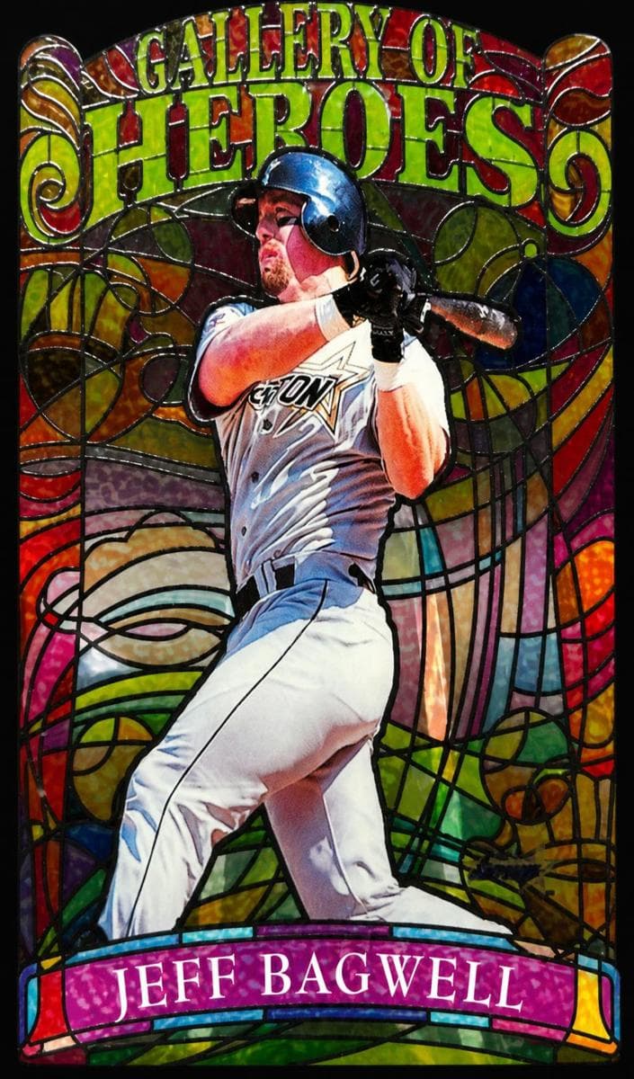 Jeff Bagwell 1998 topps Topps Gallery