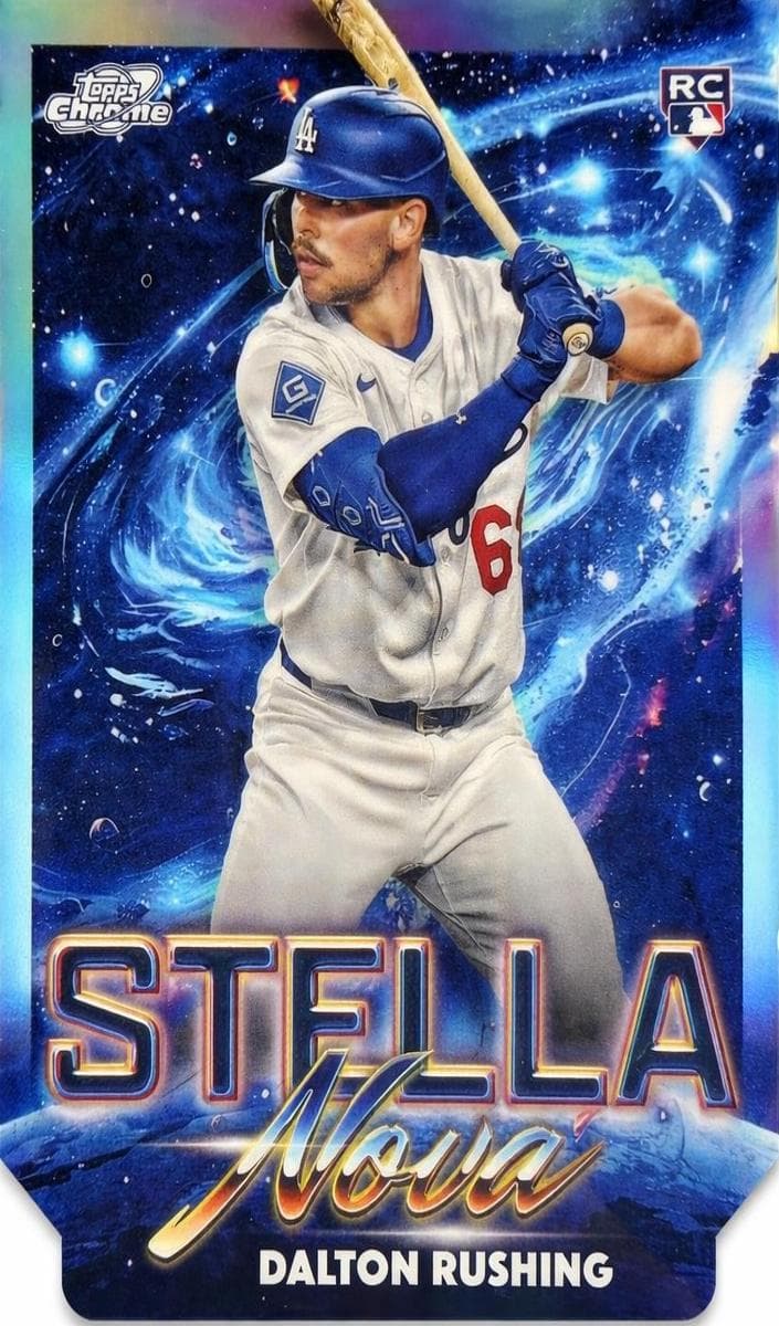 Dalton Rushing 2025 topps Topps Cosmic Chrome