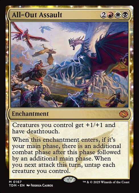 All-Out Assault 2025 Magic: The Gathering Tarkir: Dragonstorm