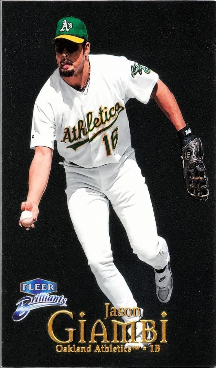 Jason Giambi 1999 fleer Fleer Brilliants