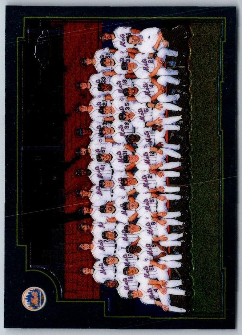 New York Mets 2001 topps Topps Chrome