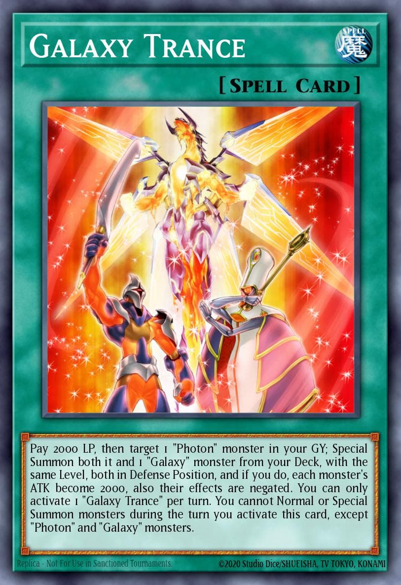 Galaxy Trance 2018 Yu-Gi-Oh! Soul Fusion