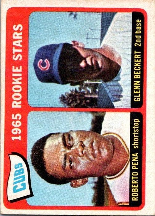 Cubs 1965 Rookie Stars (Roberto Pena / Glenn Beckert) #549