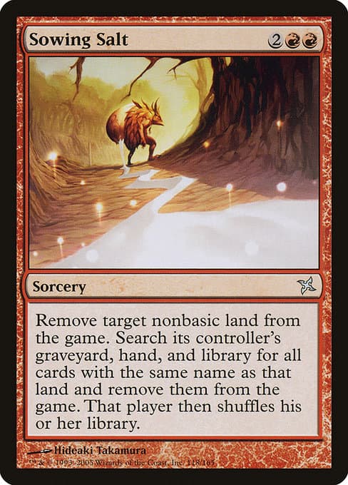 Sowing Salt 1999 Magic: The Gathering