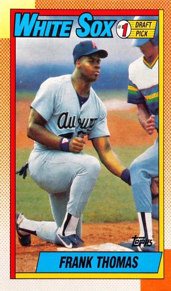 Frank Thomas trading card