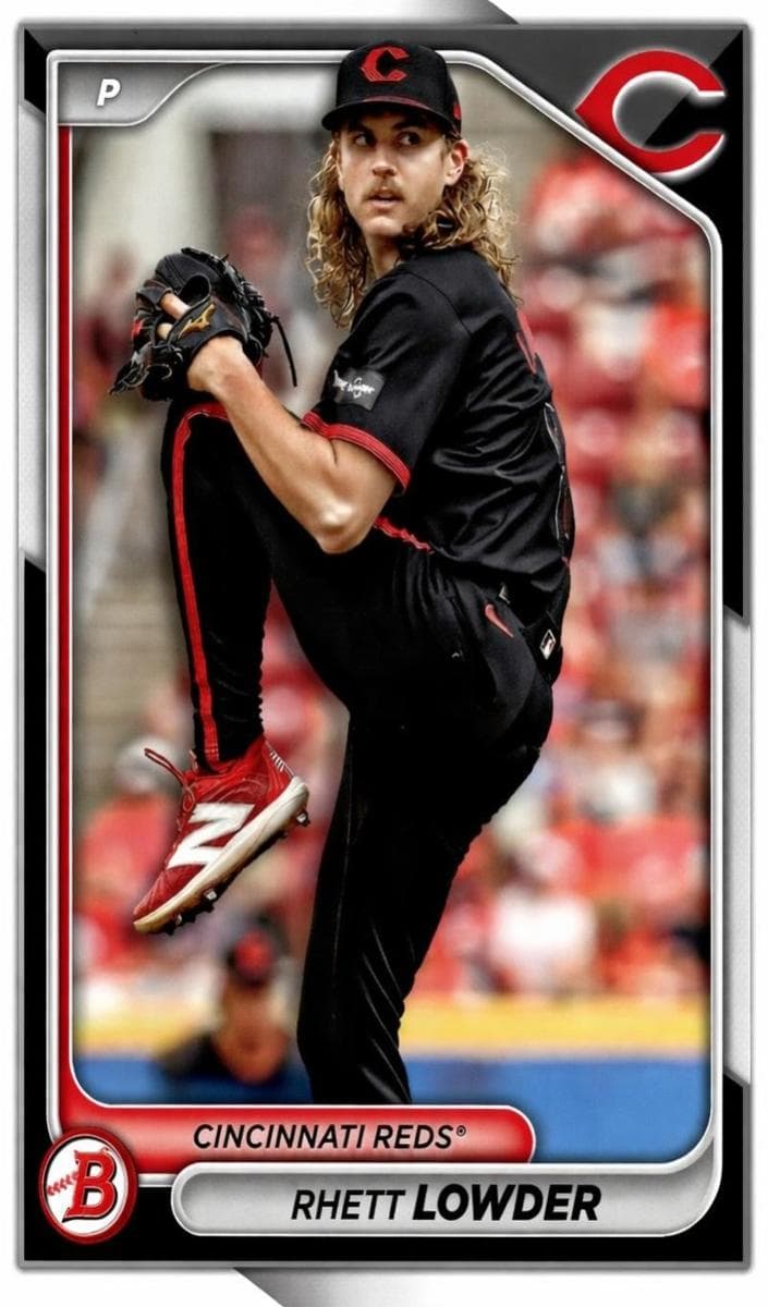 Rhett Lowder 2024 bowman Bowman Draft