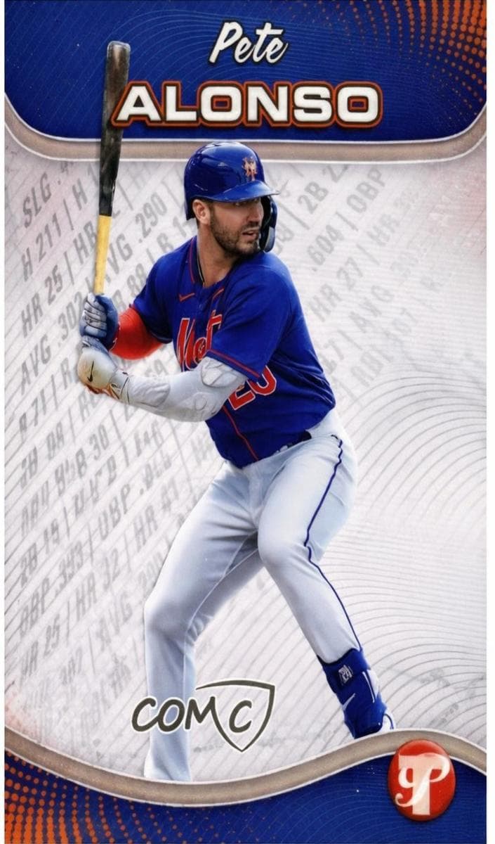 Pete Alonso 2024 topps Topps Pristine
