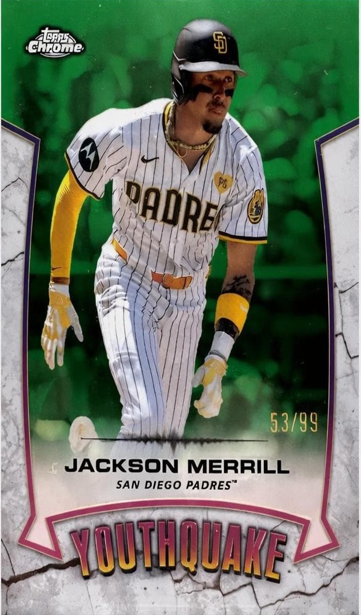 Jackson Merrill 2025 topps Chrome